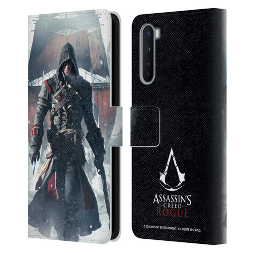 Assassin's Creed Rogue Key Art Shay Cormac Ship Leather Book Wallet Case Cover For OnePlus Nord 5G