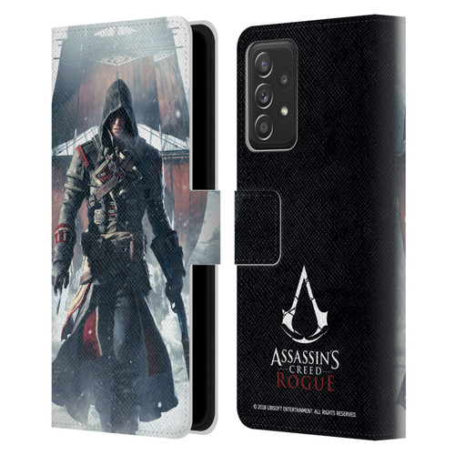 Assassin's Creed Rogue Key Art Shay Cormac Ship Leather Book Wallet Case Cover For Samsung Galaxy A52 / A52s / 5G (2021)