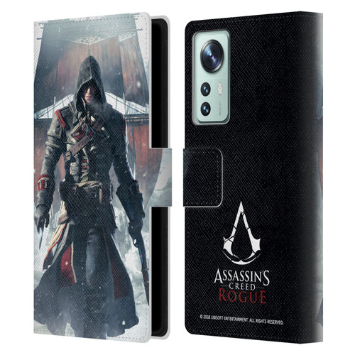 Assassin's Creed Rogue Key Art Shay Cormac Ship Leather Book Wallet Case Cover For Xiaomi 12