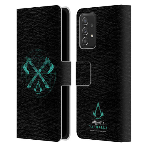 Assassin's Creed Valhalla Compositions Dual Axes Leather Book Wallet Case Cover For Samsung Galaxy A53 5G (2022)