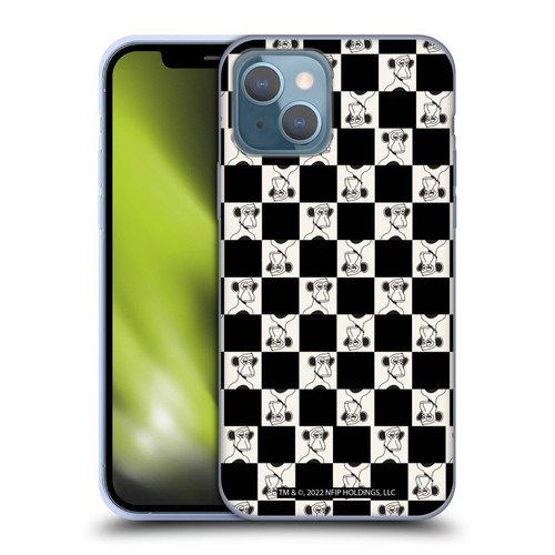 Bored of Directors Graphics Black And White Soft Gel Case for Apple iPhone 13