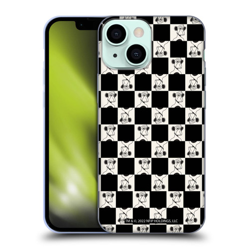Bored of Directors Graphics Black And White Soft Gel Case for Apple iPhone 13 Mini