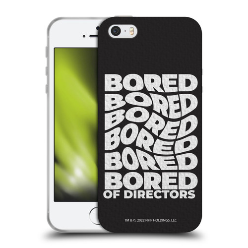 Bored of Directors Graphics Bored Soft Gel Case for Apple iPhone 5 / 5s / iPhone SE 2016