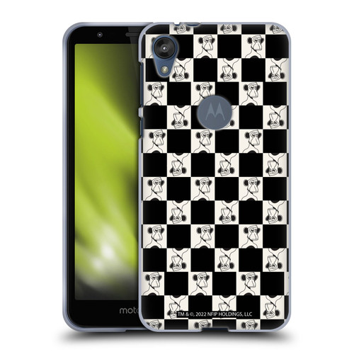 Bored of Directors Graphics Black And White Soft Gel Case for Motorola Moto E6