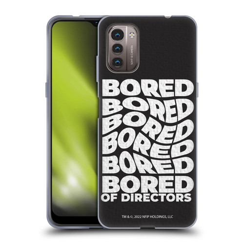Bored of Directors Graphics Bored Soft Gel Case for Nokia G11 / G21
