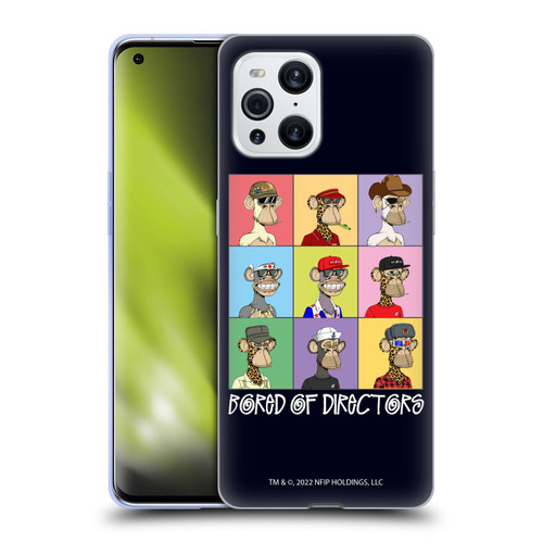 Bored of Directors Graphics Group Soft Gel Case for OPPO Find X3 / Pro