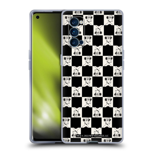 Bored of Directors Graphics Black And White Soft Gel Case for OPPO Reno 4 Pro 5G