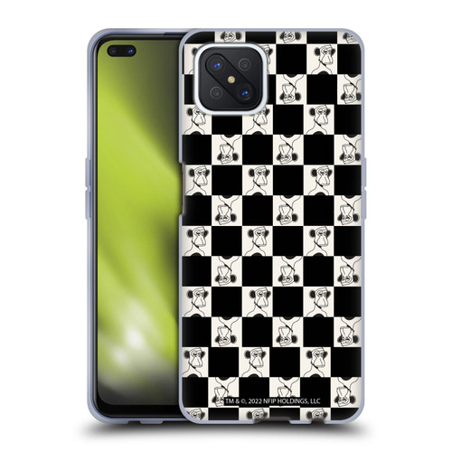 Bored of Directors Graphics Black And White Soft Gel Case for OPPO Reno4 Z 5G