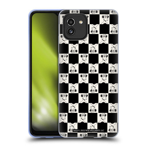 Bored of Directors Graphics Black And White Soft Gel Case for Samsung Galaxy A03 (2021)