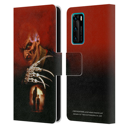 A Nightmare On Elm Street: New Nightmare Graphics Poster Leather Book Wallet Case Cover For Huawei P40 5G