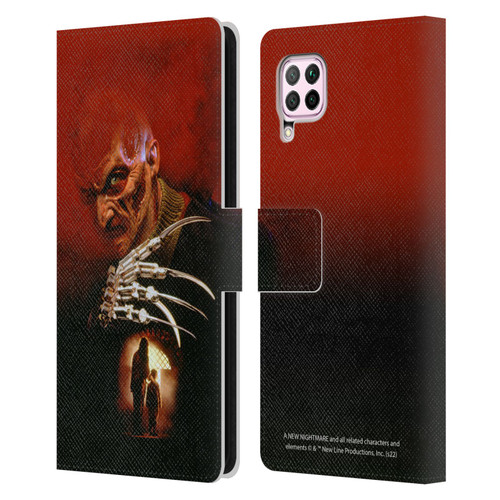 A Nightmare On Elm Street: New Nightmare Graphics Poster Leather Book Wallet Case Cover For Huawei Nova 6 SE / P40 Lite