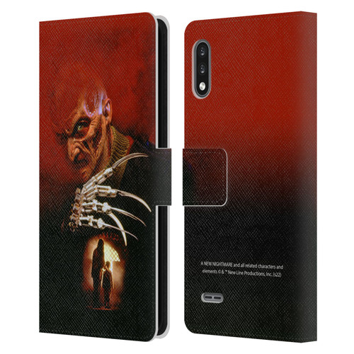 A Nightmare On Elm Street: New Nightmare Graphics Poster Leather Book Wallet Case Cover For LG K22