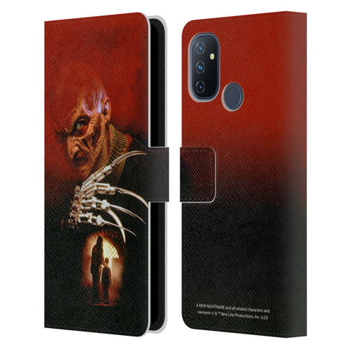 A Nightmare On Elm Street: New Nightmare Graphics Poster Leather Book Wallet Case Cover For OnePlus Nord N100