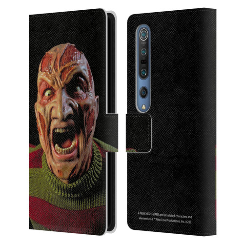 A Nightmare On Elm Street: New Nightmare Graphics Freddy Leather Book Wallet Case Cover For Xiaomi Mi 10 5G / Mi 10 Pro 5G