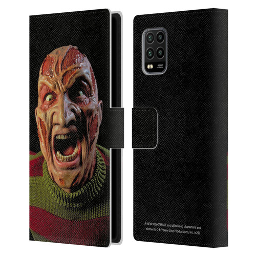 A Nightmare On Elm Street: New Nightmare Graphics Freddy Leather Book Wallet Case Cover For Xiaomi Mi 10 Lite 5G