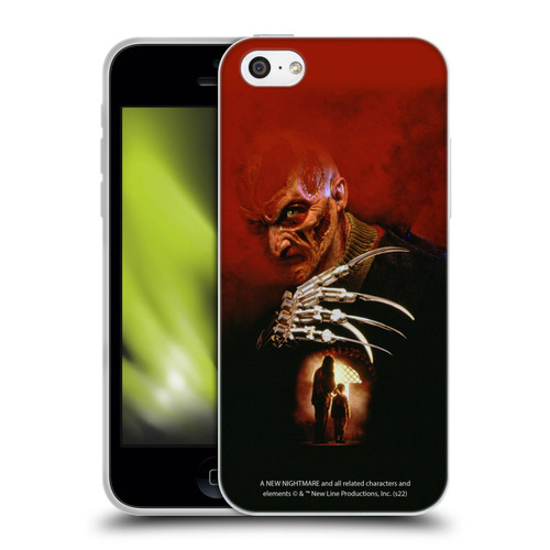 A Nightmare On Elm Street: New Nightmare Graphics Poster Soft Gel Case for Apple iPhone 5c