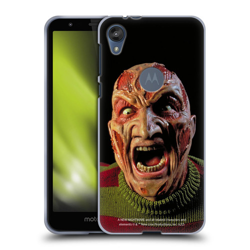 A Nightmare On Elm Street: New Nightmare Graphics Freddy Soft Gel Case for Motorola Moto E6