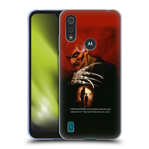 A Nightmare On Elm Street: New Nightmare Graphics Poster Soft Gel Case for Motorola Moto E6s (2020)