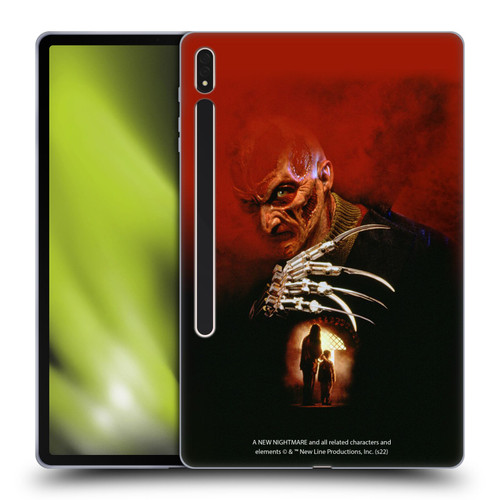 A Nightmare On Elm Street: New Nightmare Graphics Poster Soft Gel Case for Samsung Galaxy Tab S8 Plus