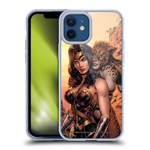 Wonder Woman DC Comics Comic Book Cover Rebirth #3 Cheetah Soft Gel Case for Apple iPhone 12 / iPhone 12 Pro