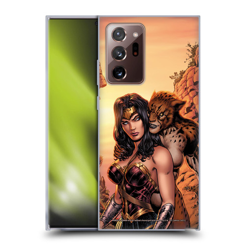 Wonder Woman DC Comics Comic Book Cover Rebirth #3 Cheetah Soft Gel Case for Samsung Galaxy Note20 Ultra / 5G