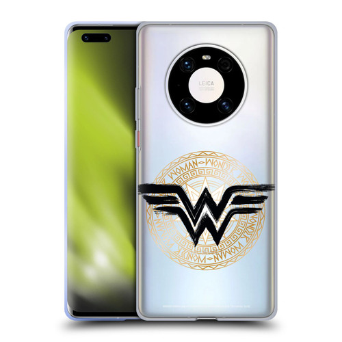 Wonder Woman DC Comics Graphic Arts Shield 2 Soft Gel Case for Huawei Mate 40 Pro 5G