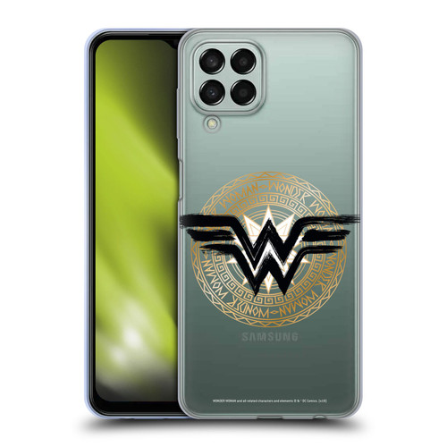 Wonder Woman DC Comics Graphic Arts Shield 2 Soft Gel Case for Samsung Galaxy M33 (2022)