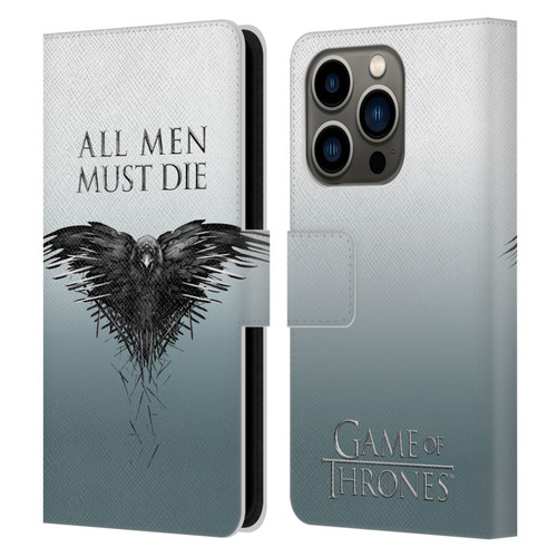 HBO Game of Thrones Key Art All Men Leather Book Wallet Case Cover For Apple iPhone 14 Pro