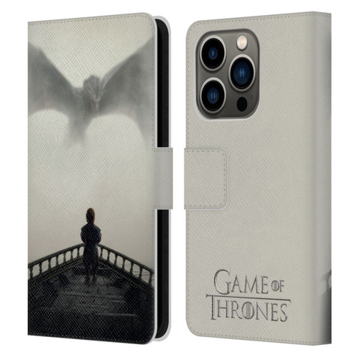 HBO Game of Thrones Key Art Vengeance Leather Book Wallet Case Cover For Apple iPhone 14 Pro