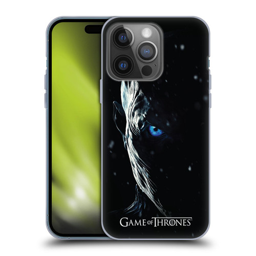 HBO Game of Thrones Season 7 Key Art Night King Soft Gel Case for Apple iPhone 14 Pro