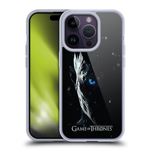 HBO Game of Thrones Season 7 Key Art Night King Soft Gel Case for Apple iPhone 14 Pro