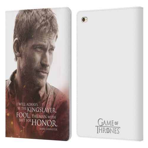 HBO Game of Thrones Character Portraits Jaime Lannister Leather Book Wallet Case Cover For Apple iPad mini 4