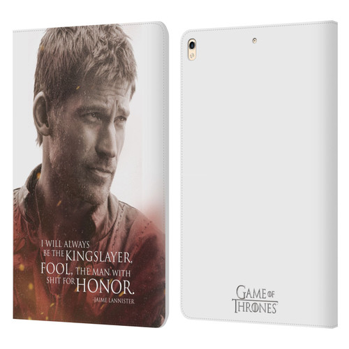 HBO Game of Thrones Character Portraits Jaime Lannister Leather Book Wallet Case Cover For Apple iPad Pro 10.5 (2017)