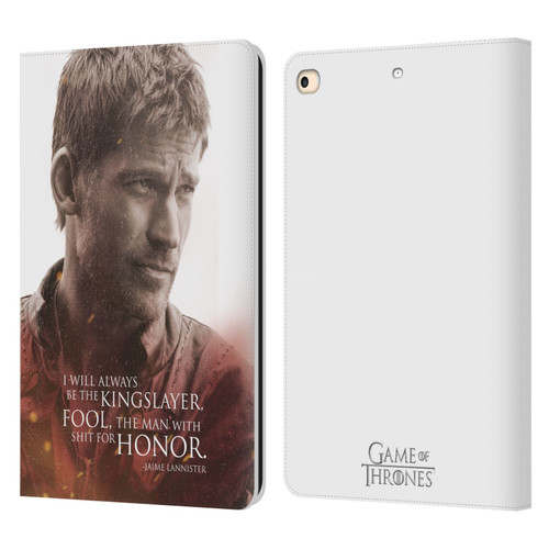HBO Game of Thrones Character Portraits Jaime Lannister Leather Book Wallet Case Cover For Apple iPad 9.7 2017 / iPad 9.7 2018
