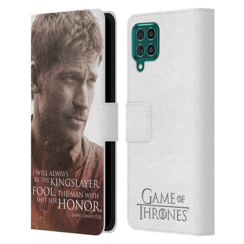 HBO Game of Thrones Character Portraits Jaime Lannister Leather Book Wallet Case Cover For Samsung Galaxy F62 (2021)