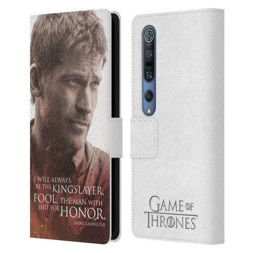 HBO Game of Thrones Character Portraits Jaime Lannister Leather Book Wallet Case Cover For Xiaomi Mi 10 5G / Mi 10 Pro 5G