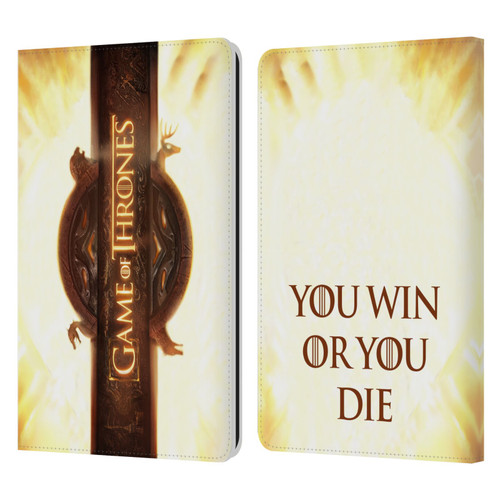 HBO Game of Thrones Key Art Opening Sequence Leather Book Wallet Case Cover For Amazon Kindle Paperwhite 1 / 2 / 3