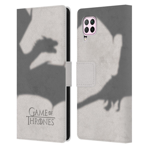 HBO Game of Thrones Key Art Dragon Leather Book Wallet Case Cover For Huawei Nova 6 SE / P40 Lite