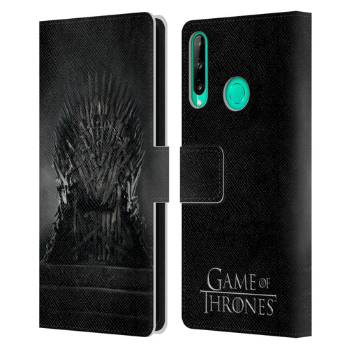 HBO Game of Thrones Key Art Iron Throne Leather Book Wallet Case Cover For Huawei P40 lite E
