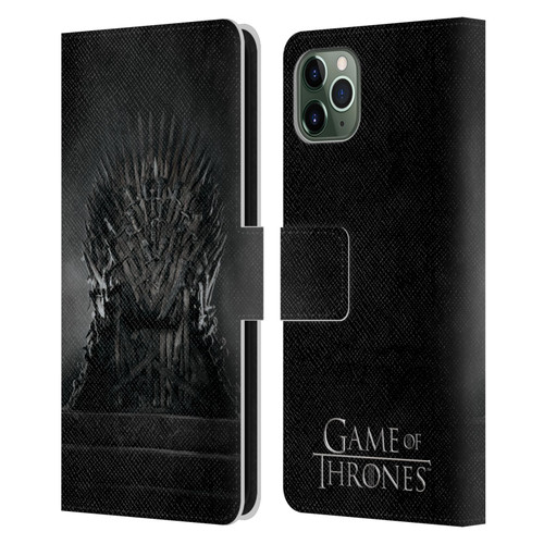HBO Game of Thrones Key Art Iron Throne Leather Book Wallet Case Cover For Apple iPhone 11 Pro Max