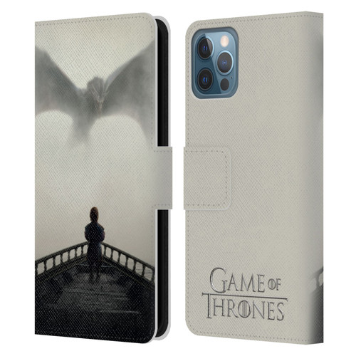 HBO Game of Thrones Key Art Vengeance Leather Book Wallet Case Cover For Apple iPhone 12 / iPhone 12 Pro
