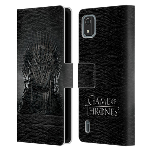 HBO Game of Thrones Key Art Iron Throne Leather Book Wallet Case Cover For Nokia C2 2nd Edition