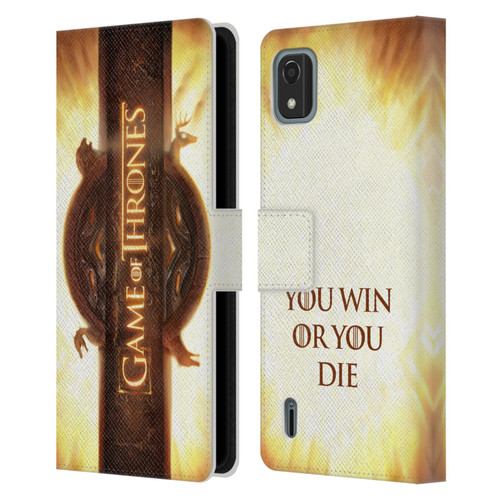 HBO Game of Thrones Key Art Opening Sequence Leather Book Wallet Case Cover For Nokia C2 2nd Edition