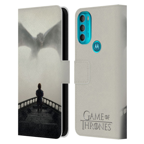 HBO Game of Thrones Key Art Vengeance Leather Book Wallet Case Cover For Motorola Moto G71 5G