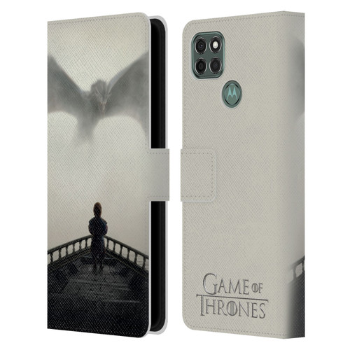 HBO Game of Thrones Key Art Vengeance Leather Book Wallet Case Cover For Motorola Moto G9 Power