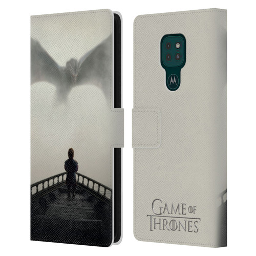 HBO Game of Thrones Key Art Vengeance Leather Book Wallet Case Cover For Motorola Moto G9 Play
