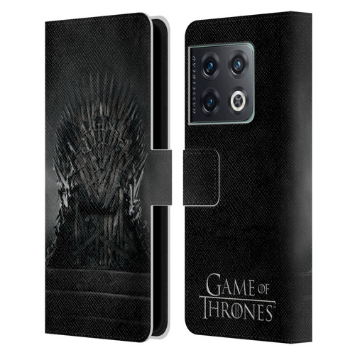 HBO Game of Thrones Key Art Iron Throne Leather Book Wallet Case Cover For OnePlus 10 Pro