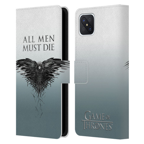 HBO Game of Thrones Key Art All Men Leather Book Wallet Case Cover For OPPO Reno4 Z 5G