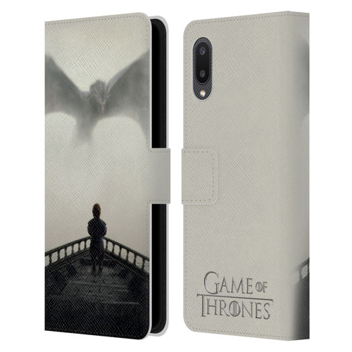 HBO Game of Thrones Key Art Vengeance Leather Book Wallet Case Cover For Samsung Galaxy A02/M02 (2021)