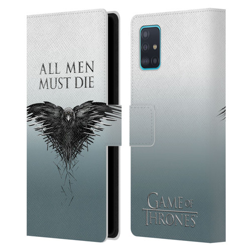 HBO Game of Thrones Key Art All Men Leather Book Wallet Case Cover For Samsung Galaxy A51 (2019)